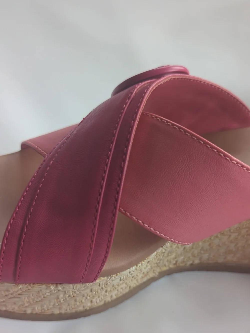 Baretraps Womens Sandals Wedge Pink Punch Sydney Coquette Cottagecore Dainty 6.5